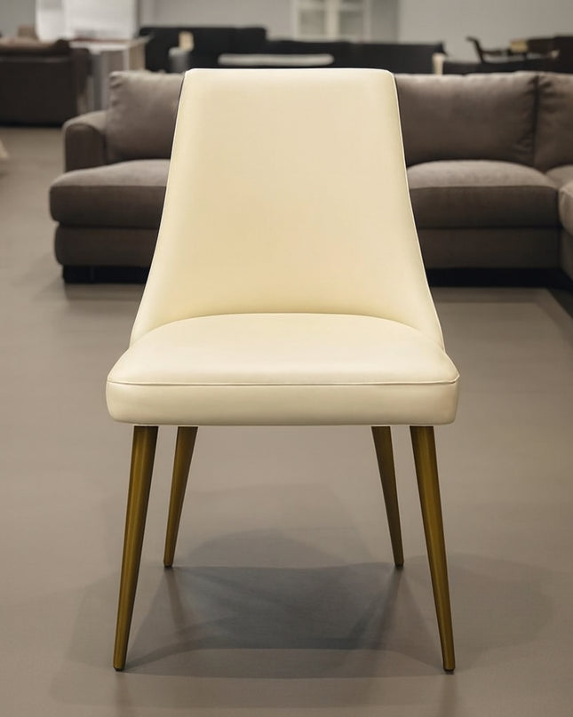 Alisa 7Pce Dining Set - White/Gold