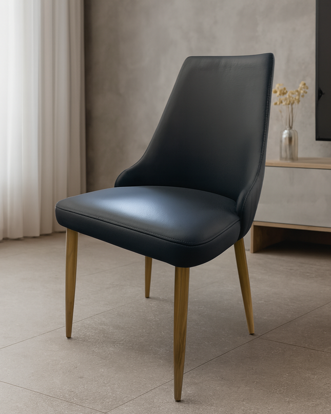 Alisa Dining Chair - Black