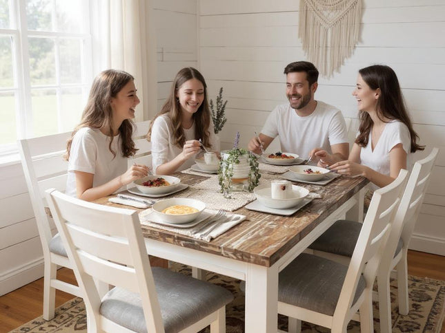 Athens 7Pce Dining Set - 190cm