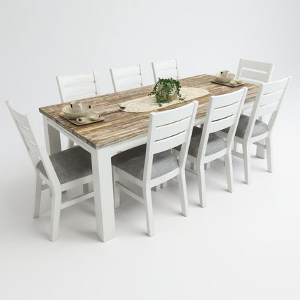 Athens 9Pce Dining Set - 225cm