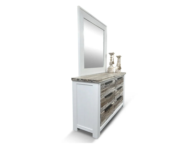 Athens 5 Pce Double Dresser Mirror Suite