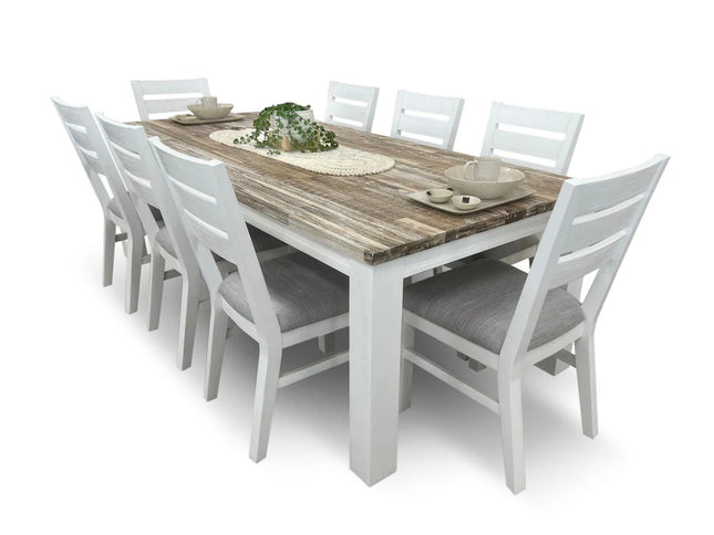 Athens 9Pce Dining Set - 225cm
