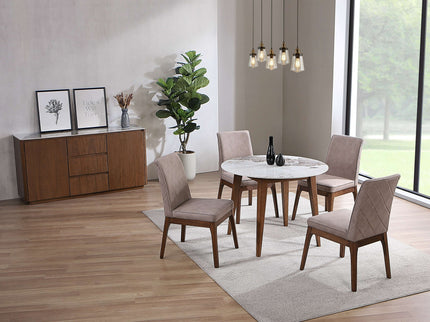 Atlanta Round Dining Table - 1m