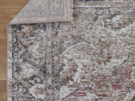 Baltimore Arlington Medallion Transitional Rose Rug