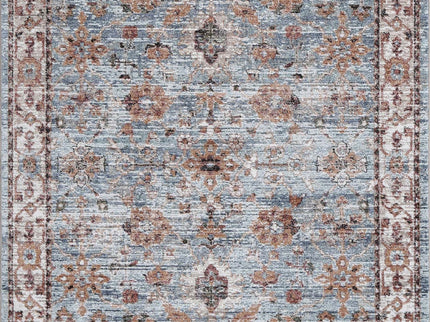 Baltimore Roanoke Transitional Blue Rug