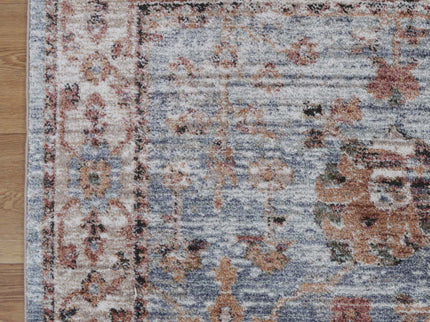 Baltimore Roanoke Transitional Blue Rug