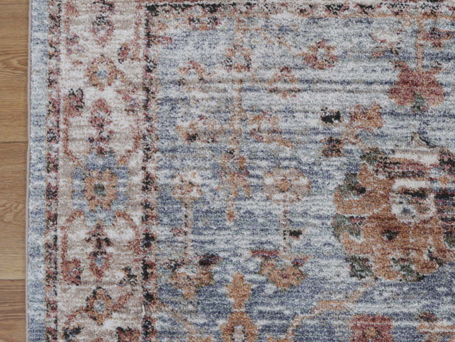 Baltimore Roanoke Transitional Blue Rug