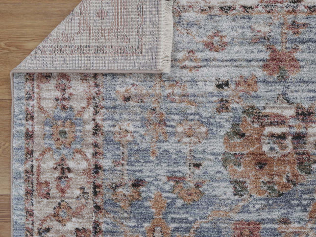 Baltimore Roanoke Transitional Blue Rug