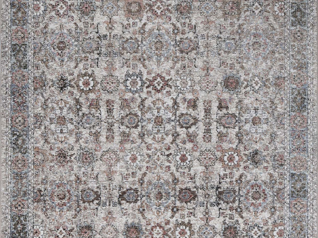 Baile Vintage Cedercroft Beige/Rust Rug