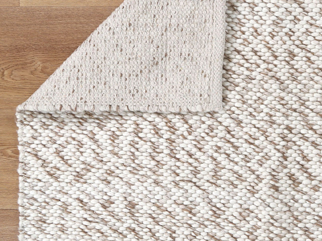 Tangier Beige Wool Rug