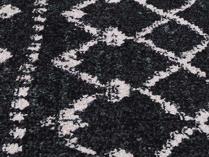 Bergen Repeats Black and White Rug