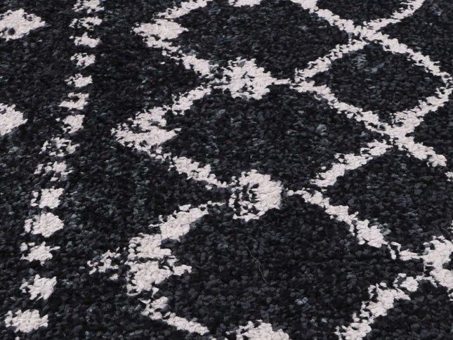 Bergen Repeats Black and White Rug