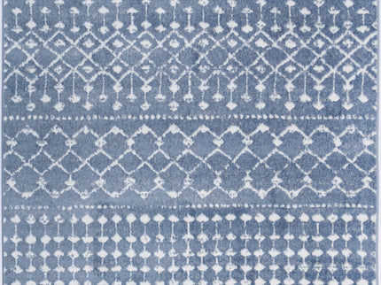 Bergen Repeats Blue and White Rug