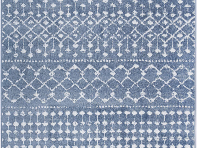 Bergen Repeats Blue and White Rug