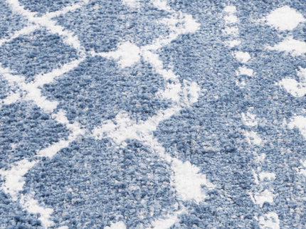 Bergen Repeats Blue and White Rug