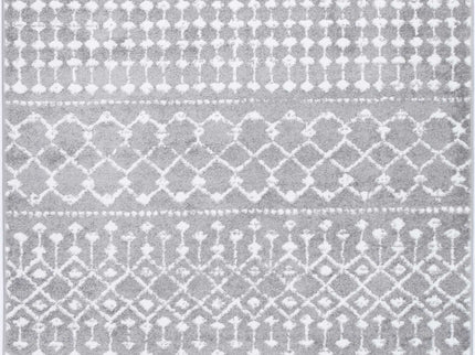 Bergen Repeats Grey and White Rug