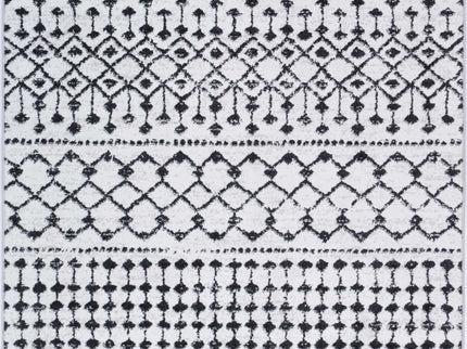 Bergen Repeats Black and White Rug