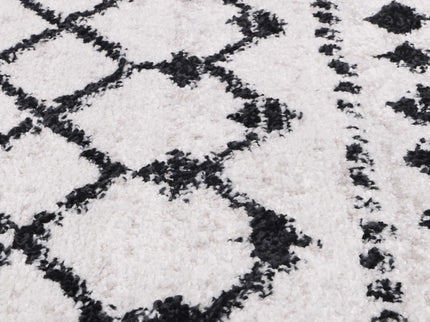 Bergen Repeats Black and White Rug