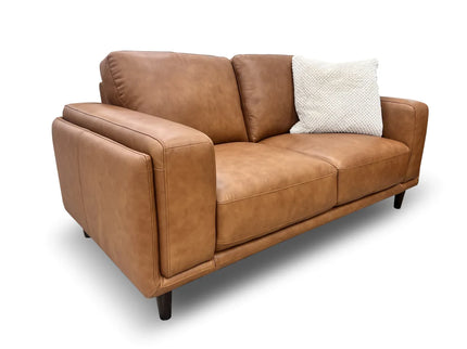 Brady 2 Seater - Chestnut (Leather)