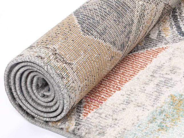 Bristol Geometric Muted Multi Rug