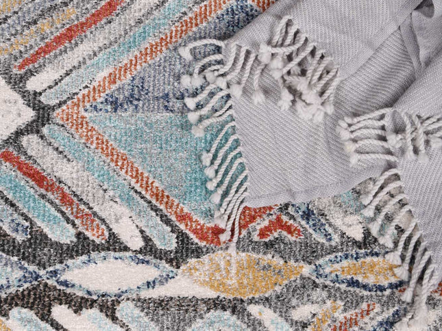 Bristol Geometric Muted Multi Rug