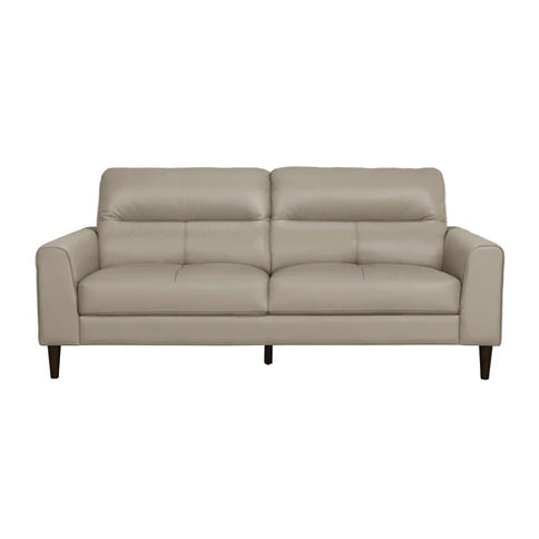Burke 2 Seater - Taupe (Leather)