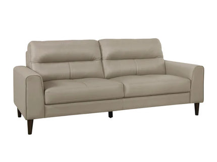 Burke 3 Seater - Taupe (Leather)