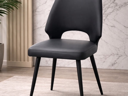 Aspen 5pce Round Dining Table W/ Grey Bailey Chair
