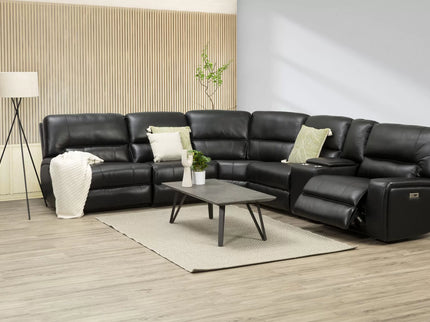 Baxter Corner Lounge - Black