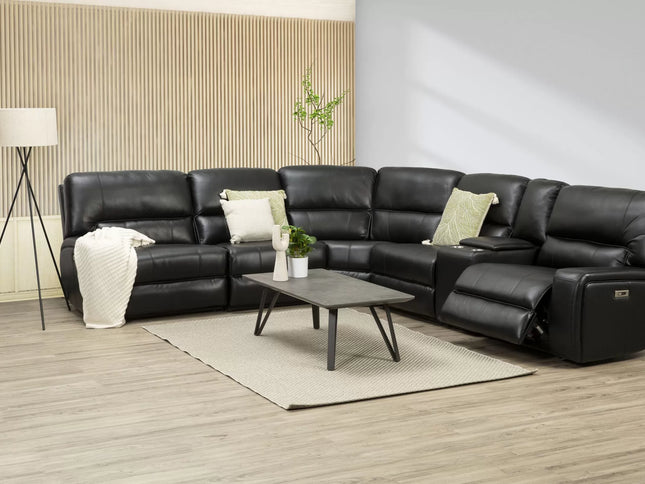 Baxter Corner Lounge - Black