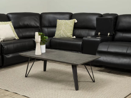 Baxter Corner Lounge - Black