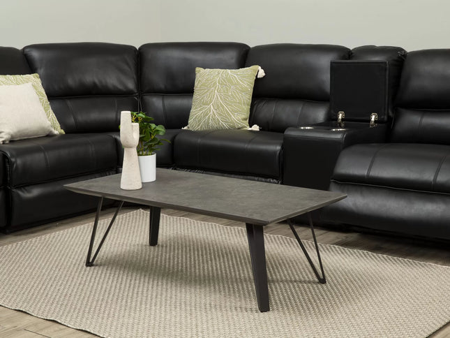 Baxter Corner Lounge - Black