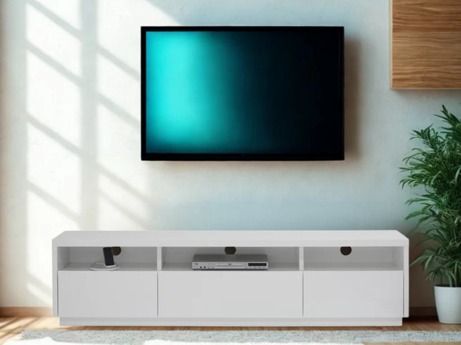 Belgium TV Unit - White