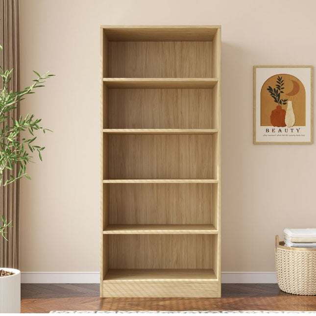 Botany 5 Shelves Wardrobe 800 - Oak