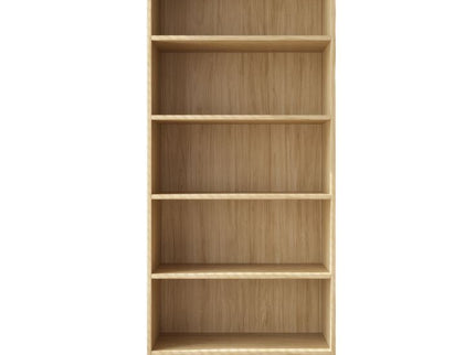 Botany 5 Shelves Wardrobe 800 - Oak