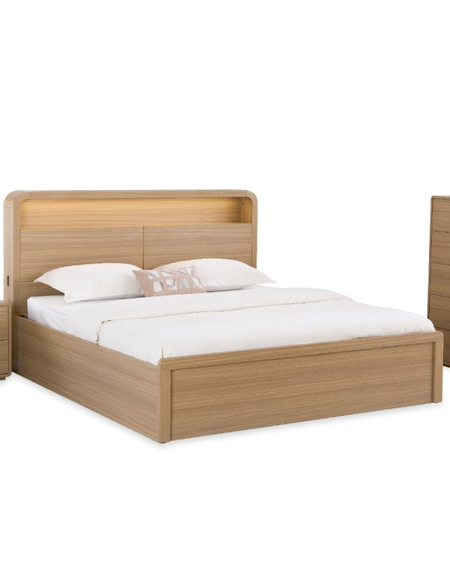 Camden 4Pce Queen Bedroom Suite - Prime Oak