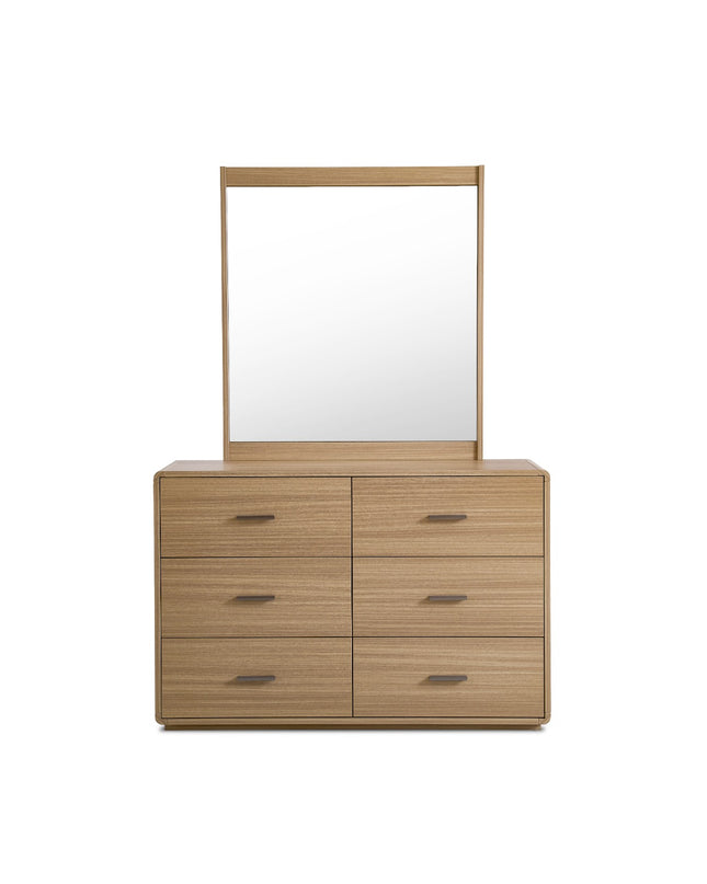 Camden Dresser & Mirror - Prime Oak
