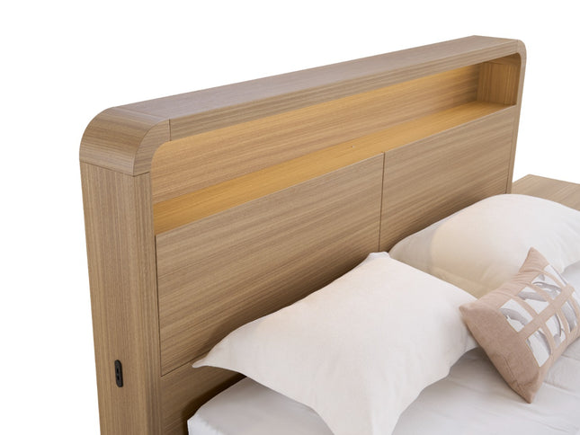 Camden 4Pce Queen Bedroom Suite - Prime Oak