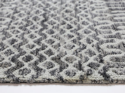 Amritsar Camphils Grey Tribal Rug