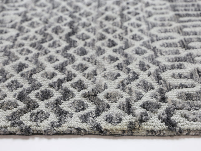 Amritsar Camphils Grey Tribal Rug