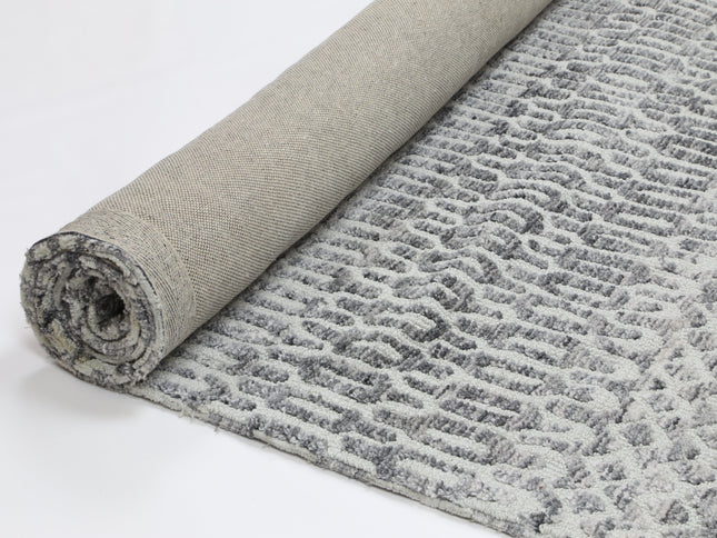Amritsar Camphils Grey Tribal Rug