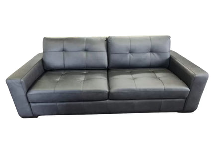 Carly 3+2 Seater - Charcoal (Leather)