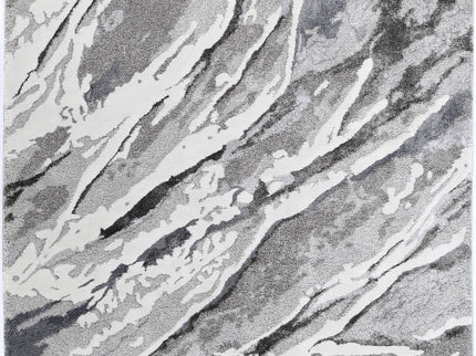 Century Gaius Grey Plush Rug