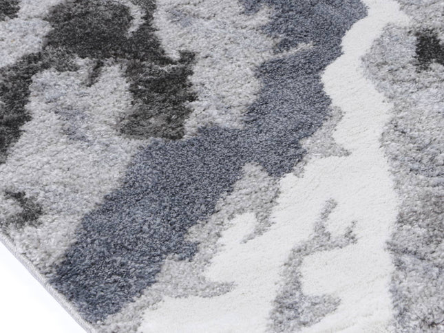 Century Gaius Grey Plush Rug