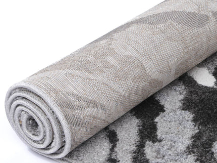 Century Gaius Grey Plush Rug
