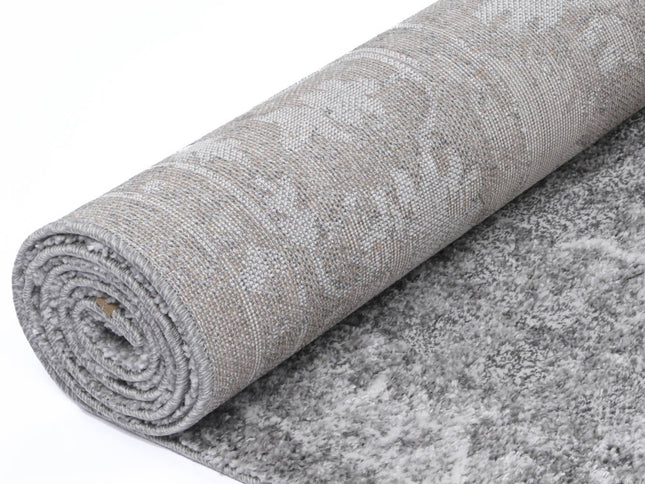 Century Claudius Grey Plush Rug