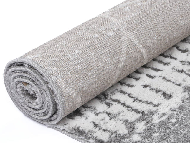 Century Julius Grey Plush Rug