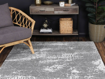 Century Julius Grey Plush Rug