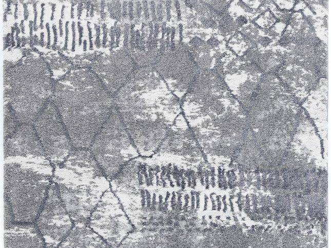 Century Aetius Grey Plush Rug