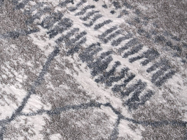 Century Aetius Grey Plush Rug